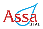 Логотип водосточных систем ASSA